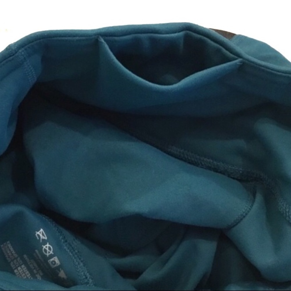 Yogalicious Women’s Mesh Panel Color Block Leggings - Picture 3 of 5